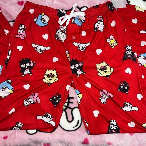 Hello Kitty Valentines Day Pajama Pants - Picture 1 of 2
